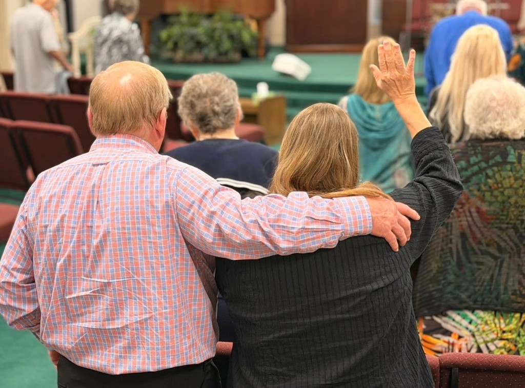 Sunday worship gathering at Pathway Church of God in Sherman
